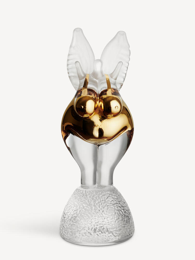 KOSTA BODA Golden skulptur